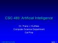CSC 480: Artificial Intelligence PowerPoint PPT Presentation