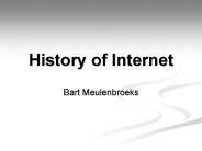 History of Internet