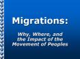 Migrations: PowerPoint PPT Presentation