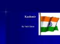 Kashmir PowerPoint PPT Presentation