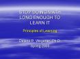 STOP DOING MATH LONG ENOUGH TO LEARN IT PowerPoint PPT Presentation