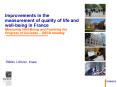 Improvements in the measurement of quality of life and well-being in France Measuring Well-Being and Fostering the Progress of Societies  PowerPoint PPT Presentation