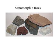 Metamorphic Rock