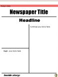 Newspaper Title PowerPoint PPT Presentation