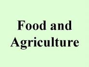 Food and Agriculture