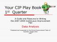 Your CIP Play Book- 1st Quarter PowerPoint PPT Presentation