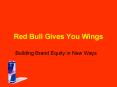 Red Bull Gives You Wings PowerPoint PPT Presentation