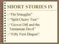 SHORT STORIES IV PowerPoint PPT Presentation