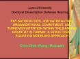 PAY SATISFACTION, JOB SATISFACTION, ORGANIZATIONAL COMMITMENT, AND TURNOVER INTENTION WITHIN THE BANKING INDUSTRY IN TAIWAN: A STRUCTURAL EQUATION MODELING APPROACH PowerPoint PPT Presentation