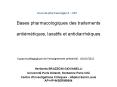 Bases pharmacologiques des traitements  anti PowerPoint PPT Presentation