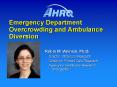 Emergency Department Overcrowding and Ambulance Diversion PowerPoint PPT Presentation