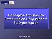 Conceptos Actuales De Esterilizaci