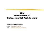 ARM Introduction