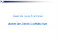 Bases de Datos Distribuidas PowerPoint PPT Presentation