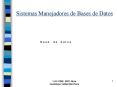 Sistemas Manejadores de Bases de Datos PowerPoint PPT Presentation
