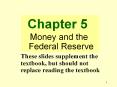 Money and the Federal Reserve PowerPoint PPT Presentation