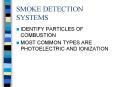 SMOKE DETECTION SYSTEMS PowerPoint PPT Presentation
