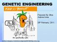 GENETIC ENGINEERING PowerPoint PPT Presentation