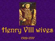 Henry VIII wives