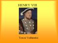 HENRY VIII PowerPoint PPT Presentation