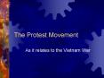 The Protest Movement PowerPoint PPT Presentation