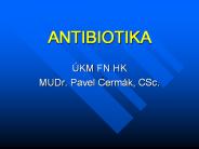 ANTIBIOTIKA