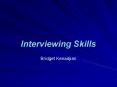 Interviewing Skills PowerPoint PPT Presentation
