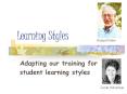 Learning Styles PowerPoint PPT Presentation
