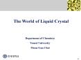 The World of Liquid Crystal PowerPoint PPT Presentation