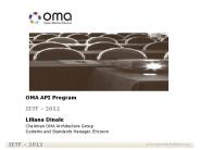 OMA API Program