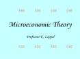 Microeconomic Theory PowerPoint PPT Presentation