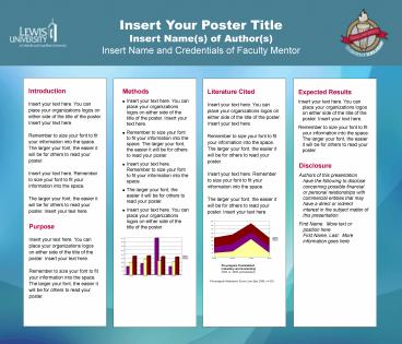 Example of a scientific poster