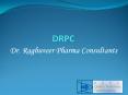 Dr. Raghuveer Pharma Consultants PowerPoint PPT Presentation
