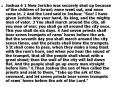 Joshua 6 1 Now Jericho was securely shut up because of the children of Israel; none went out, and none came in. 2 And the Lord said to Joshua:  PowerPoint PPT Presentation