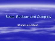 Sears, Roebuck and Company