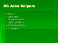 DC Area Snipers PowerPoint PPT Presentation