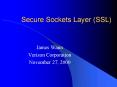 Secure Sockets Layer (SSL) PowerPoint PPT Presentation