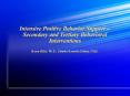 Intensive Positive Behavior Support -- Secondary and Tertiary Behavioral Interventions PowerPoint PPT Presentation