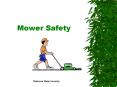 Mower Safety PowerPoint PPT Presentation