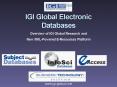 IGI Global Electronic Databases PowerPoint PPT Presentation