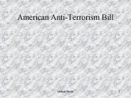 American Anti-Terrorism Bill