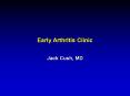 Early Arthritis Clinic PowerPoint PPT Presentation