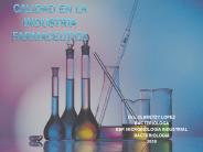 CALIDAD EN LA INDUSTRIA FARMACEUTICA