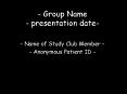 - Group Name - presentation date- PowerPoint PPT Presentation