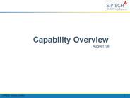 SIPTECH Solutions Limited                                                                                                  1