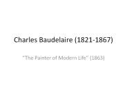 Charles Baudelaire (1821-1867)