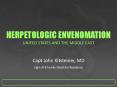 HERPETOLOGIC ENVENOMATION PowerPoint PPT Presentation