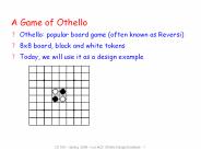 A Game of Othello