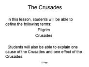 The Crusades