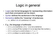 Logic in general